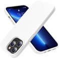 thumbnail image 1 of IBAOLEA Compatible with iPhone 13 Pro Max Case, Liquid Silicone Slim Protective Shockproof Phone Case Cover with Anti-Scratch Microfiber Lining, 6.7 inch, White White, 1 of 6