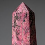 Genuine Polished Imperial Rhodonite Point from Madagascar (2.8 lbs)
