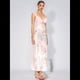 thumbnail image 5 of Vestidos Largos de Verano Y2K con Encaje, Retazos, , Estampado Floral, Escote Corazón, Espalda Descubierta y Abertura para Mujer Rosa M, 5 of 8