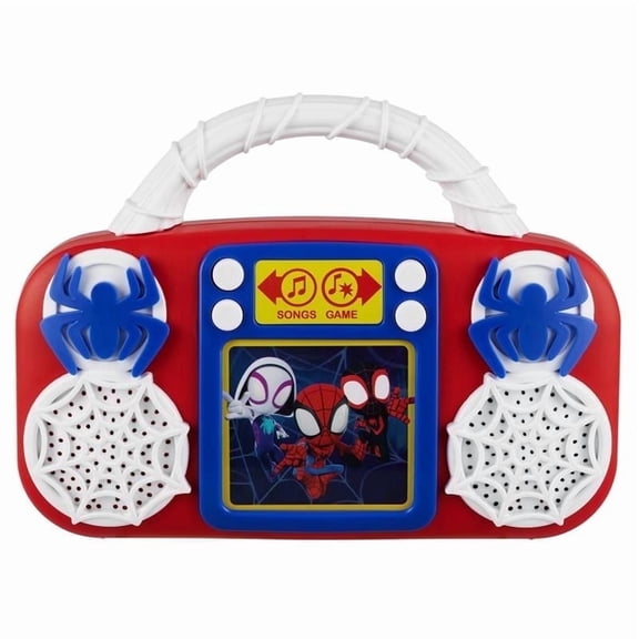 eKids Spidey and His Amazing Friends Toy Music Player for Kids, Includes Freeze Dance Game