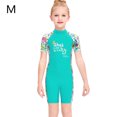 thumbnail image 4 of Guardoinrt Combinaison de Plongée pour Filles Maillot de Bain Shorty Enfant Col Rond Maillot de Bain Combinaison Verte m, 4 of 6