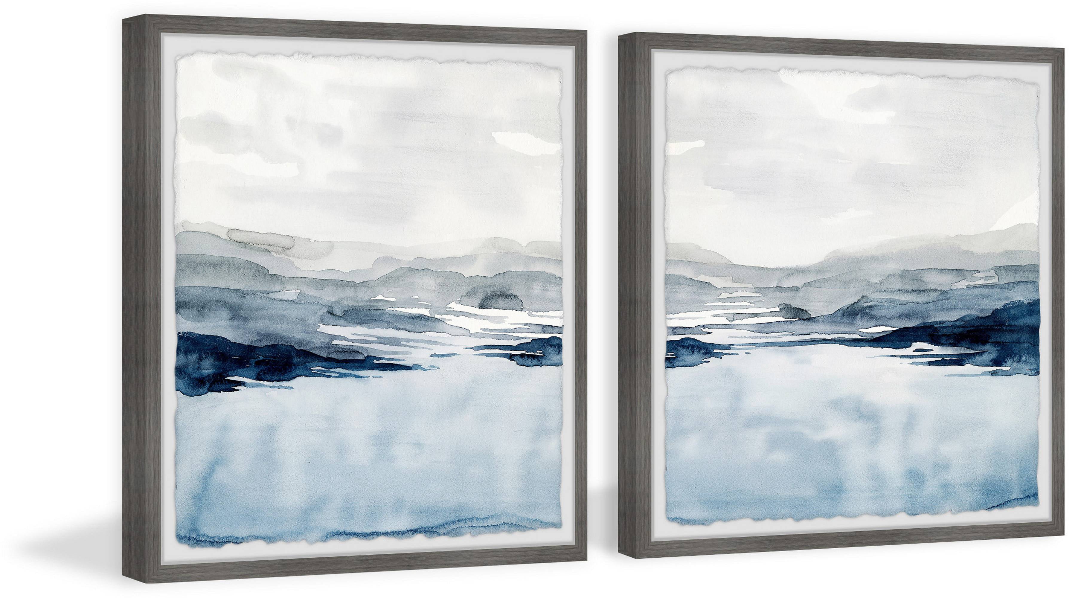 Marmont Hill Faded Horizon III Diptych