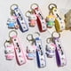thumbnail image 2 of Llavero con logotipo personalizado, bonito Kuromi Melody Sanrio, dibujos animados Kawaii, perro de orejas grandes, Rana, pudín, perro, pingüino, colgante, 2 of 4