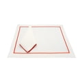 thumbnail image 3 of Linen Placemats With Red Borders, Set of 4, 3 of 3