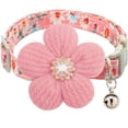 thumbnail image 2 of Sparkle Crystal Pet Collar, Fashion Rhinestone Dog Collar for Small Medium Pets, Adjustable Soft Pet Accessory with Shiny Stones, 2 of 3