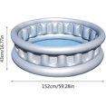 thumbnail image 2 of Piscine Gonflable Pliable en Pvc pour Enfants et Adultes, 2 of 4