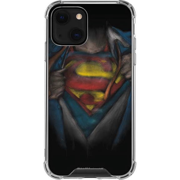 Skinit DC Comics Superman Chalk iPhone 13 Clear Case