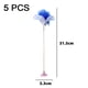 thumbnail image 2 of Juguete interactivo para gatos con plumas, base de ventosa, resorte de alambre, 5 uds., 2 of 5