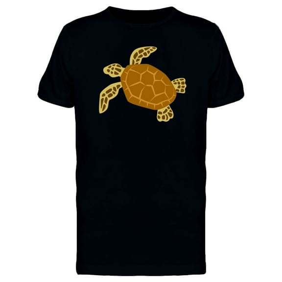 Sea Turtle Cartoon Doodle Tee Men's -Image by Shutterstock