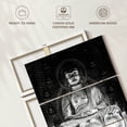 thumbnail image 6 of Elephant Stock Japanese Golden Buddha I Wall Art - Vertical Multi Panel Canvas - Hallway Wall Decor - Religion And Spirituality Multi Panel - Black And Gray Decor By Philippe Hugonnard - 24" x 38", 6 of 8