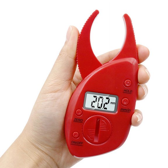 Herramienta de Medición de Grasa de la Piel NikouMX Calibrador Digital Portátil