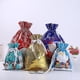 thumbnail image 1 of 30 bolsillos con cordón de copo de nieve para hombre viejo, bolsa de almacenamiento de dulces, bolsa de regalo de Navidad, 1 of 1