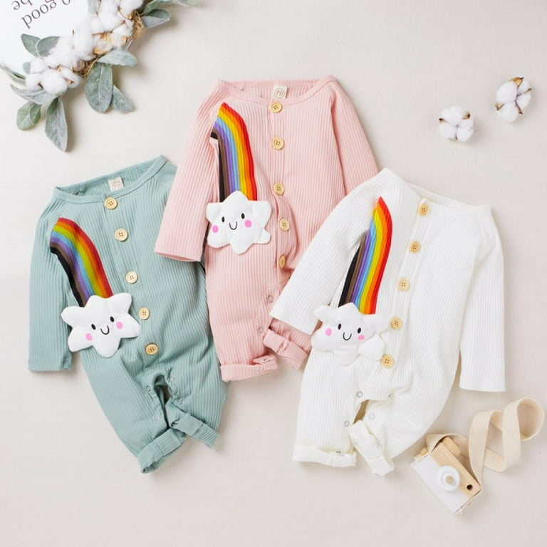 Rainbow baby shop girl outfit