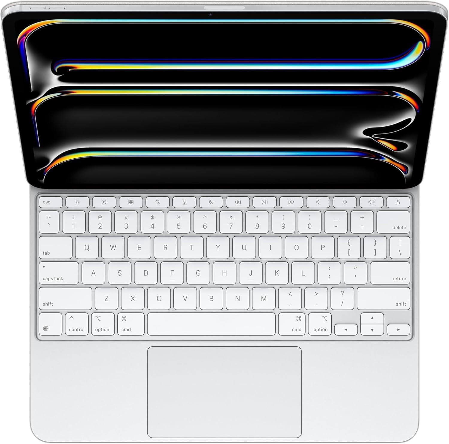 ジャンク品 Apple A2974 Magic keyboard 白ホワイト Restored Apple Magic Keyboard For Ipad Pro 13-inch A2974