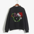 thumbnail image 1 of Sudaderas con capucha navideñas de cuello alto, sudadera de dibujos animados Kawaii de Minnie, Sudadera con capucha de Mickey Mouse de Disney, ropa para niña, sudaderas superiores, 1 of 5