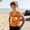 A371 Orange, variant on Big Boys Surprised Graphic Tank Top Funny Cartoon Face Print Sleeveless Crewneck Summer Activewear Sporty Casual Undershirts Lightweight Kids Breathable Tops