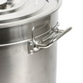 thumbnail image 5 of 35L/9.25Gal Stock Pot Stainless Steel Large Kitchen Soup Big Cooking Restaurant, 5 of 6