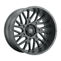 22x12 Vision 404 Brawl Satin Black Wheel 5x5.5 (-51mm)