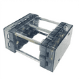 thumbnail image 5 of DIY Tool Spliceable Battery Box Battery Holder for 12V 24V 48V Energy Storage Kit Support High Current 21700-8,1 set * Battery Storage Box, 5 of 5