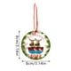 thumbnail image 3 of Fiudx Colgante de Árbol de Navidad, Adorno Conmemorativo Humorístico de 2022, Diseño Único para Decoración Navideña, con Temática de Muérdago y Envoltura de Regalos, Perfecto para Familiares y Amigos, 3 of 6