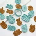 thumbnail image 1 of QTOCIO Easter Eggs Cookies Cutter Set Of 12 Create Delightful Easter Treats With Interesting Designs, 1 of 4