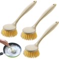thumbnail image 1 of Juego de cepillos para lavavajillas de 3 piezas, cepillo para lavar platos de plástico multifuncional con mango largo antideslizante para ollas y sartenes, cocina, baño, limpieza del hogar Sailing Electrónica, 1 of 5
