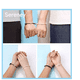 thumbnail image 2 of Set 2 Pulseras De Pareja Y Amistad Imanes Regalo Para Mujer Xtellar blanco, 2 of 3