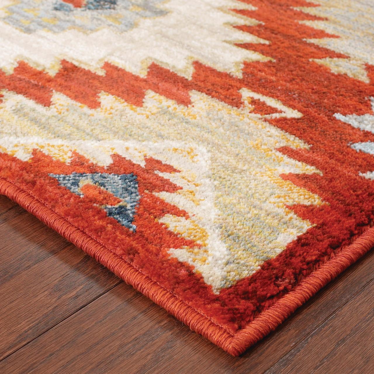Avalon Home Sadie Southwestern Transitional Area Rug, Red