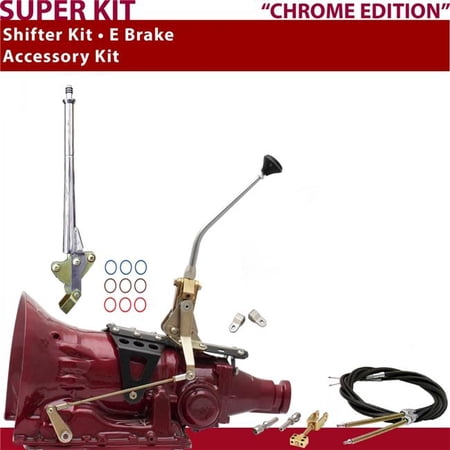 American Shifter 700R4 Shifter Kit 10 in. E-Brake Cable Clevis for CC1D3