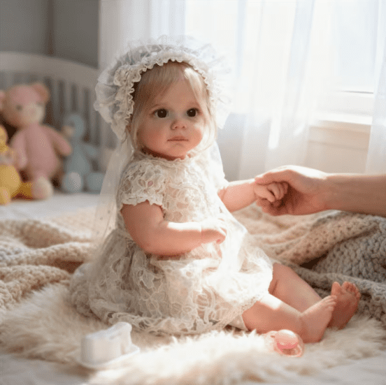 Dayoff Kids Lifelike Reborn Baby Dolls - 22 Inch Realistic Baby Doll (No Accessories) For Kids Age 3+