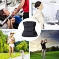 thumbnail image 5 of Women's waist trainer 3 straps hip control training Corset sauna belt body beauty Shapewear sports waist protection-black, 5 of 5
