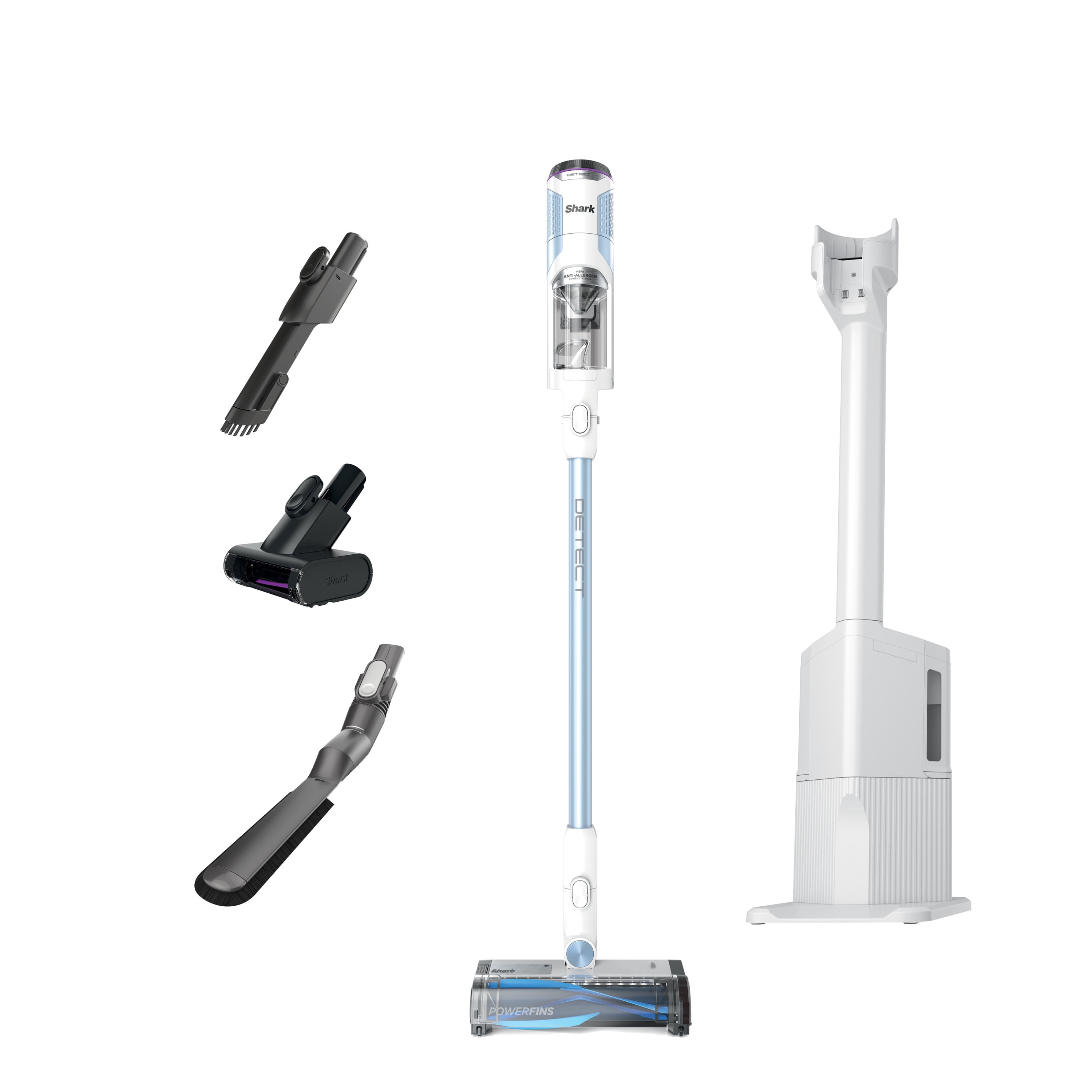 Shark Detect Clean & Empty Cordless Auto-Empty System with Powerfins Multi-Surface Brushroll