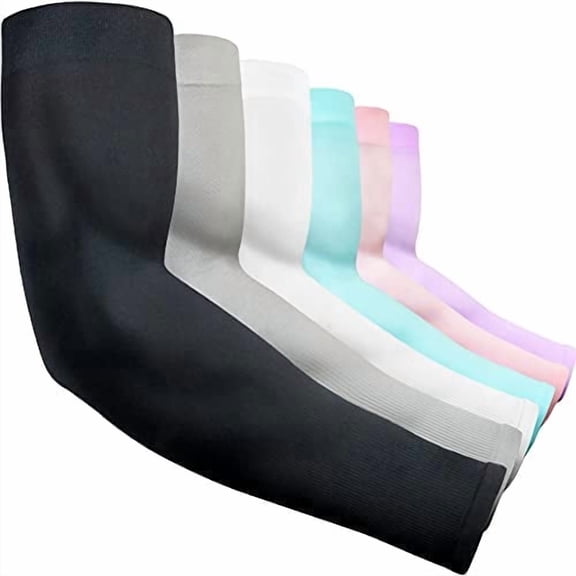 UV Protection Cooling Arm Sleeves,Women Men Summer Outdoor Sunblock Arm Cover