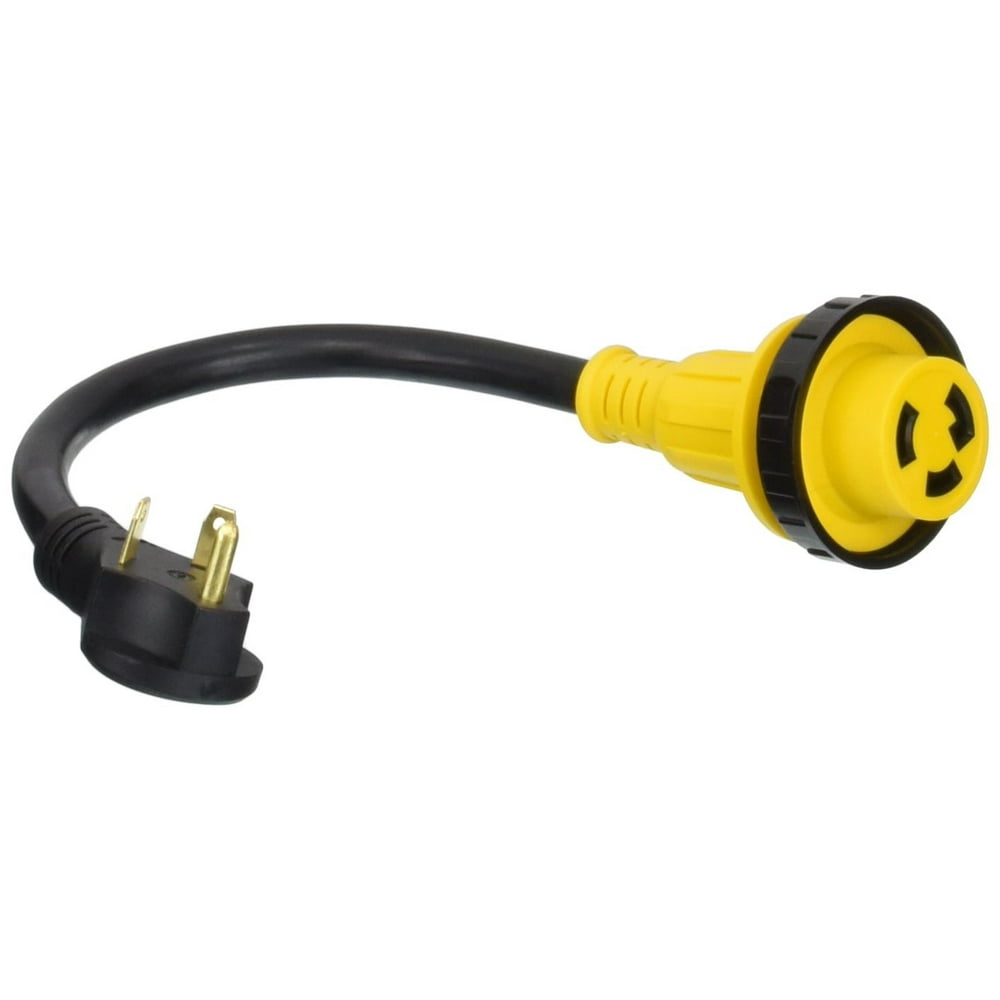 TruePower 18 Inch 30 Amp Male to 30 Amp Female RV Power Extension Cord