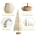 thumbnail image 3 of AYYUFE 8Pcs Mini Christmas Trees Snowy Pine Xmas Party Ornament Holiday Decoration, 3 of 6