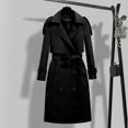 thumbnail image 3 of Manteau Trench Classique pour Femmes Mi-Long Mode Coupe-Vent pour Automne Printemps Usage Quotidien, 3 of 5