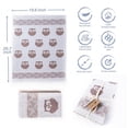 thumbnail image 3 of Hencely 3-Pack Owl Print 100% Cotton Tea Towels, 3 of 6