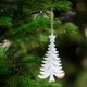 thumbnail image 5 of Decoraciones navideñas, adornos navideños, regalos navideños Decoraciones navideñas Ciervos navideños Copos de nieve Adornos para árboles de Navidad Colgantes Decoración de escena avanzada un colgante, 5 of 6