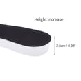 thumbnail image 2 of Unique Bargains 2 Pair Comfortable Height Increase Shoe Inserts White, Black 7, 2 of 6