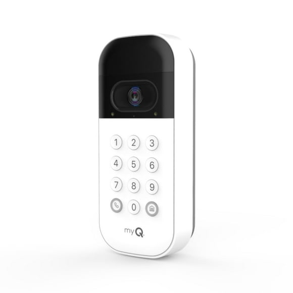 Teclado de vídeo inteligente para puerta de garaje MyQ con cámara gran angular
