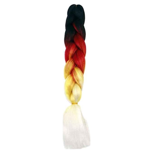 fastboy Gradient Color Women Braid Hair Large Braiding Hair Wigs High Temperature Fiber Synthetic Hair Extensions