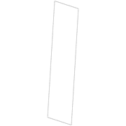 Genuine OE Toyota Black Out Tape - 75922-0T010