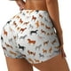 thumbnail image 1 of Fotbe Horses Shorts Sin Costuras – Shorts Deportivos de Cintura Alta para Mujer, Elásticos para Gimnasio, Yoga, Running o Ciclismo-Small, 1 of 8