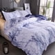 thumbnail image 4 of Juego de ropa de cama de marmoleado de 3 piezas, funda de edredón, juego de funda de almohada, dormitorio, habitación de invitados, funda nórdica, funda de almohada Inevent HA3042-07B, 4 of 7