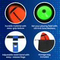 thumbnail image 3 of LED Flag Football, Light-Up Outdoor Sports Game, for All Ages, by MinnARK, 3 of 5