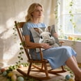 thumbnail image 6 of HuiXinOu Easter Printed Pillow Cover, Bunny Faux Embroidery Sofa Cushion, Holiday Home Decor for Spring Living Room, 6 of 6