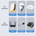 thumbnail image 3 of pitrice ABS Portable Mini UPS 5/9/12V 10400mAh Stable Power For WiFi Router 10400Mah Backup Power Adapter, 3 of 6
