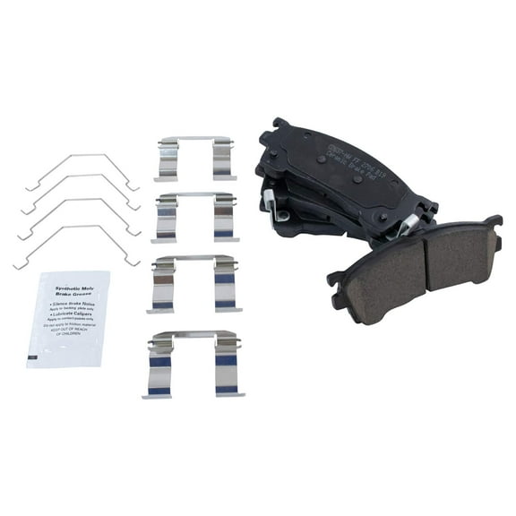TRQ Posi Ceramic Front Disc Brake Pads for Probe 626 MX-6 Protege New BFA73119 Fits select: 1994-2002 MAZDA 626, 1999-2000 MAZDA PROTEGE