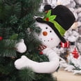 thumbnail image 2 of Muñeco de Papá Noel, muñeco de nieve, adorno para árbol de Navidad, decoración festiva, tela de ambiente navideño, Año Nuevo, 105cm, 2022, 2 of 2