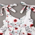 thumbnail image 3 of Mother and Daughter Boho Floral Maxi Dress Mommy Me Matching Outfits, 3 of 5